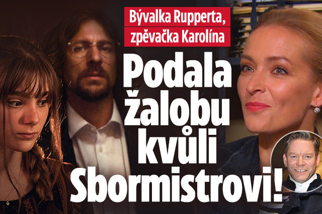 Banner ke žhavému tématu: Bývalka Rupperta, zpěvačka Karolína: ...
