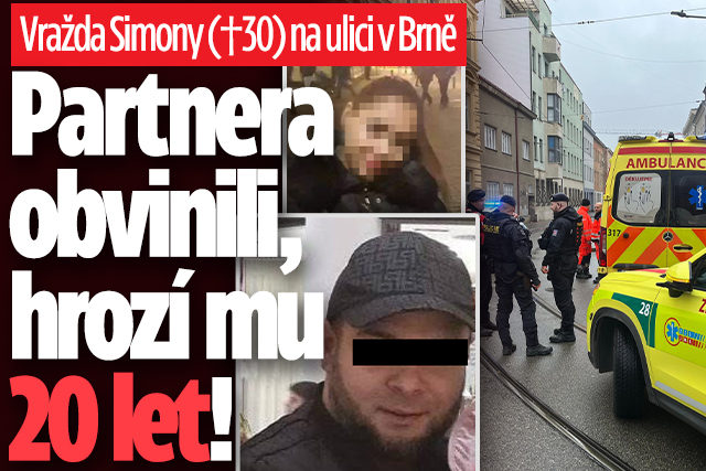 Banner ke žhavému tématu: Muže, který ubodal Simonu (†30) na ...