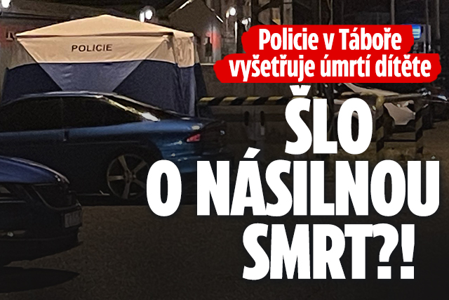 Tragédie v Táboře: Policie vyšetřuje smrt dítěte