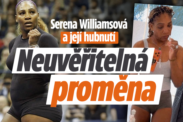 Banner ke žhavému tématu: Serena Williamsová a její hubnutí: ...