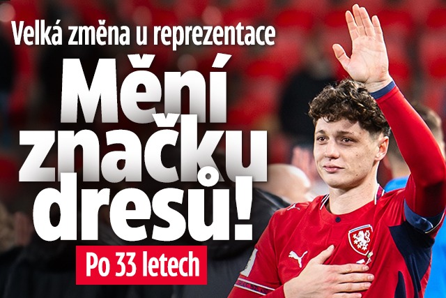 Banner ke žhavému tématu: Velká změna u reprezentace: Mění značku ...