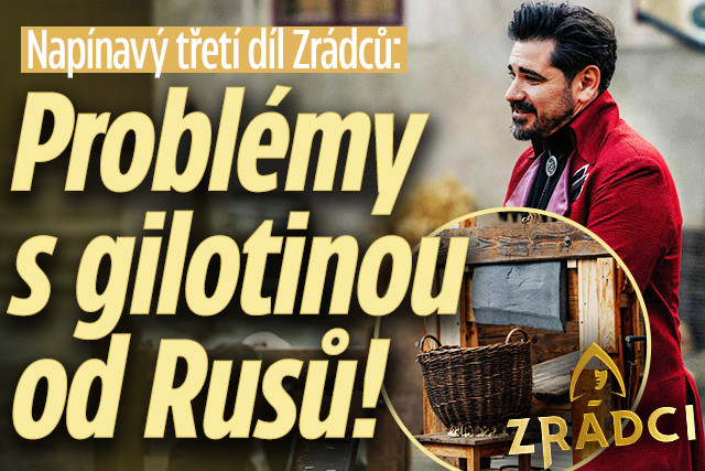 Banner ke žhavému tématu: Napínavý třetí díl Zrádců: Problémy s ...