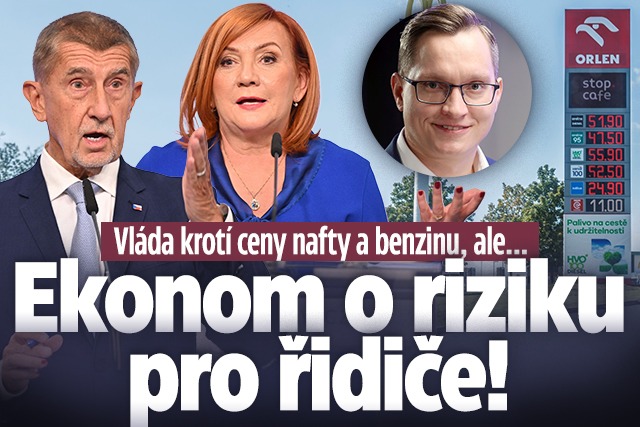 Banner ke žhavému tématu: Vláda opět zkrotí ceny nafty a benzinu: ...