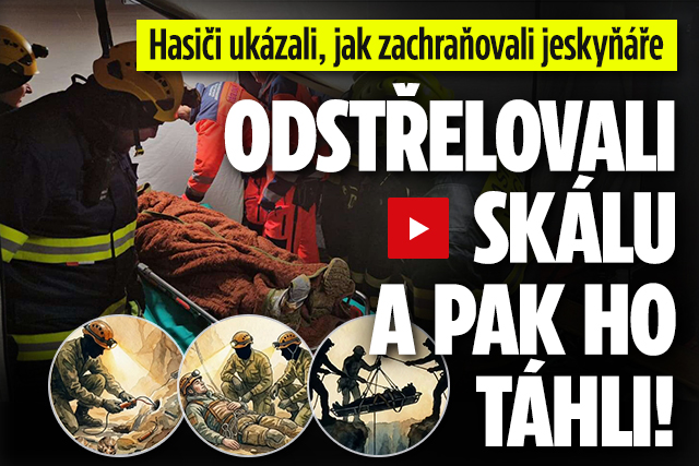 Banner ke žhavému tématu: Hasiči ukázali, jak zachraňovali ...