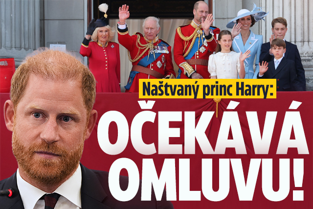 Banner ke žhavému tématu: Naštvaný princ Harry: Očekává omluvu!