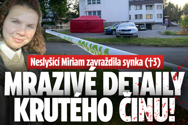 Banner ke žhavému tématu: Miriam zavraždila synka (†3): Mrazivé ...