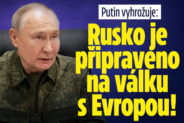 Banner ke žhavému tématu: Putin vyhrožuje: Rusko je připravené na ...