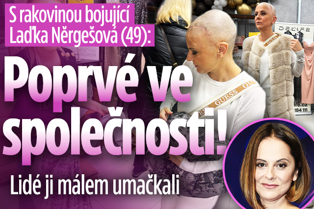 Banner ke žhavému tématu: S rakovinou bojující Laďka Něrgešová: ...