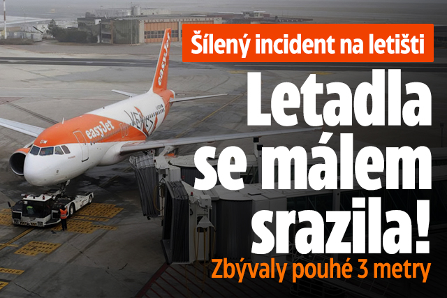 Banner ke žhavému tématu: Šílený incident na letišti Letadla se ...