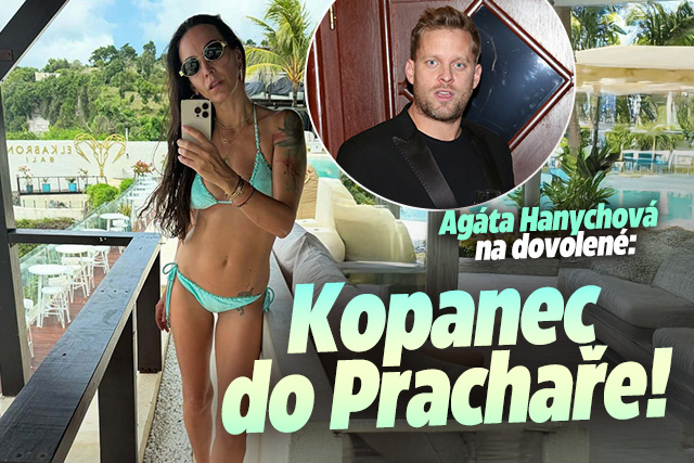 Agáta Hanychová: Provokace v plavkách a rýpanec do Prachaře!