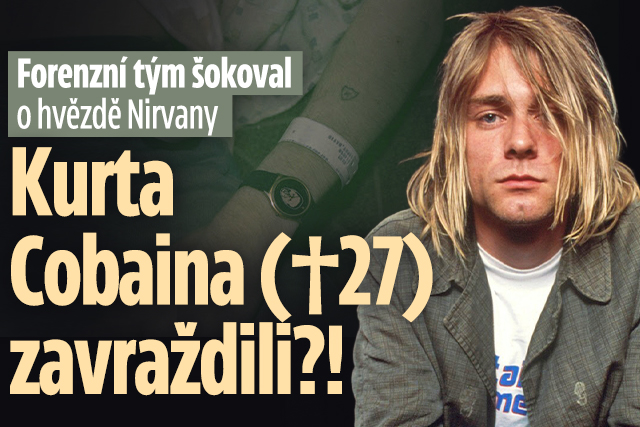 Banner ke žhavému tématu: Forenzní tým šokoval o hvězdě Nirvany: ...