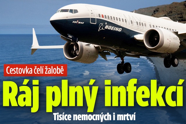 Banner ke žhavému tématu: Cestovka čelí žalobě: Ráj plný infekcí