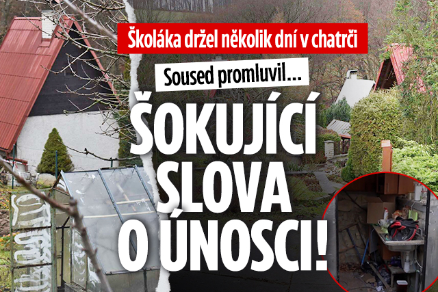 Banner ke žhavému tématu: Školáka věznil v chatrči: O únosci ...