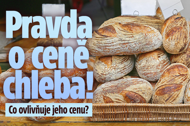 Banner ke žhavému tématu: Pravda o ceně chleba! Co ovlivňuje, ...