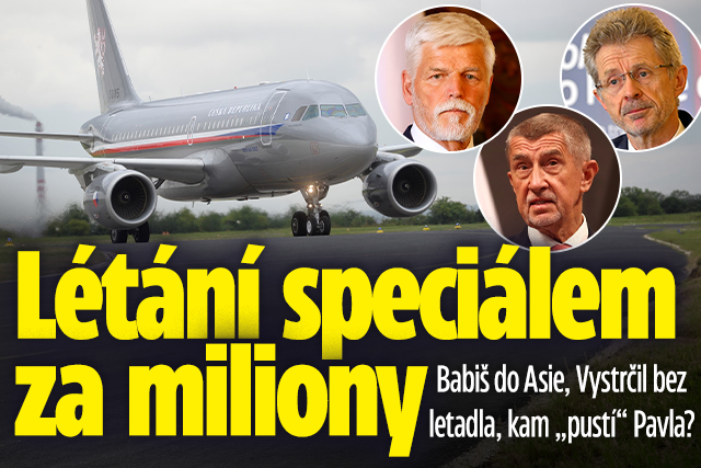 Banner ke žhavému tématu: Létání speciálem za miliony: Kam vláda ...