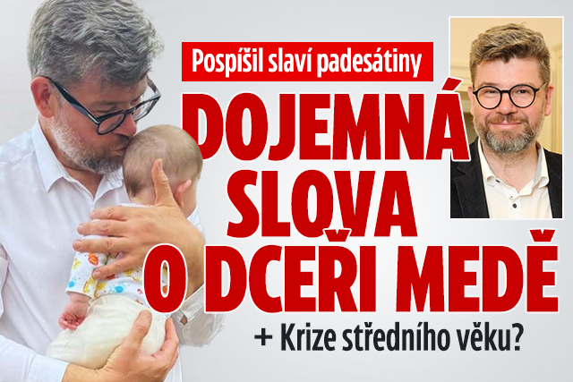 Banner ke žhavému tématu: Pospíšil má padesátiny: Dojemná slova o ...