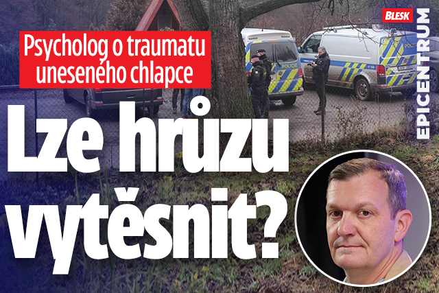 Banner ke žhavému tématu: Psycholog o traumatu uneseného chlapce: ...