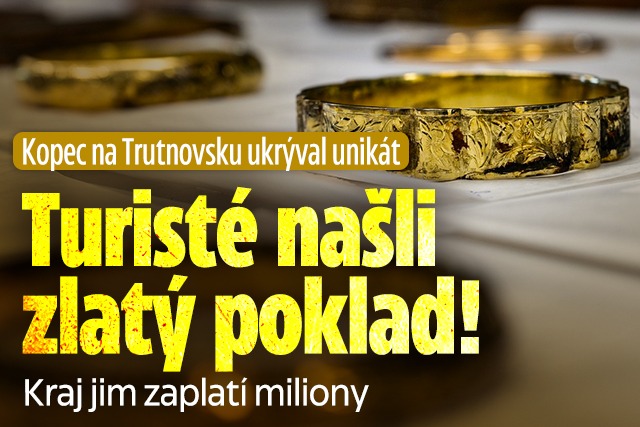 Banner ke žhavému tématu: Turisté u Zvičiny našli poklad! Kraj ...