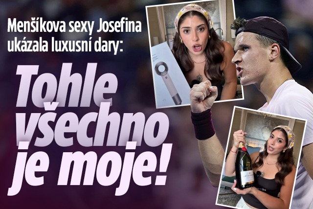 Banner ke žhavému tématu: Menšíkova sexy Josefina: Tohle všechno ...