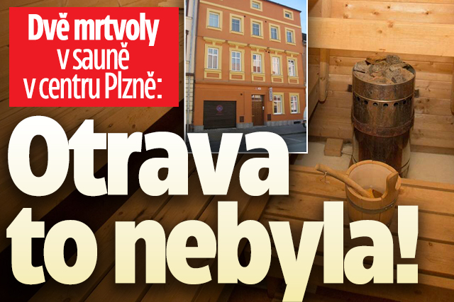 Banner ke žhavému tématu: Dvě mrtvoly v sauně v centru Plzně: ...
