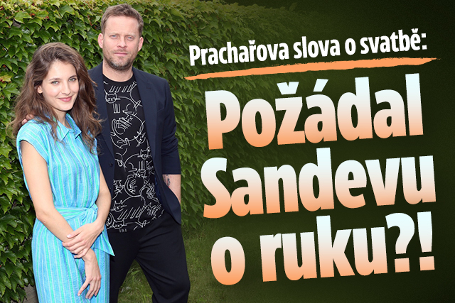 Banner ke žhavému tématu: Prachařova slova o svatbě: Požádal ...