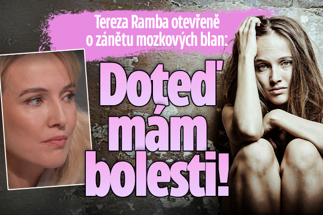 Banner ke žhavému tématu: Tereza Ramba o zánětu mozkových blan: ...