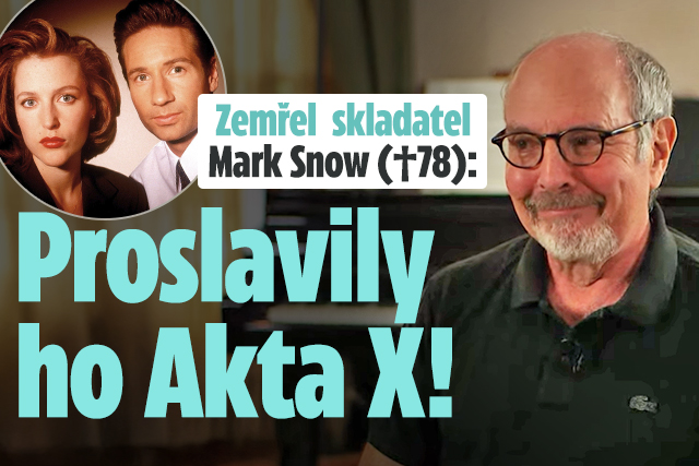 Zemřel skladatel Mark Snow: Proslavily ho Akta X