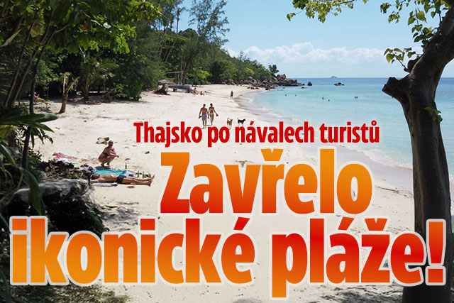 Thajsko zavírá oblíbenou turistickou destinaci z filmu Pláž!