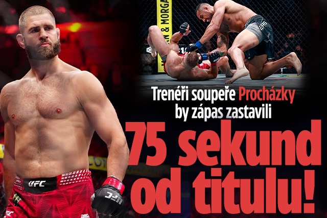 Banner ke žhavému tématu: 75 sekund od titulu! Zápas Procházky by ...