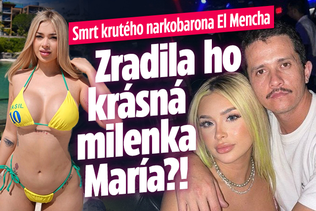 Banner ke žhavému tématu: Smrt narkobarona El Mencha: Zradila ho ...