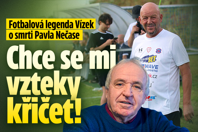 Banner ke žhavému tématu: Vízek o smrti Pavla Nečase: Chce se mi ...