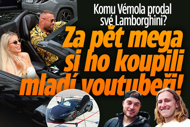 Banner ke žhavému tématu: Komu Vémola prodal své Lamborghini? Za ...