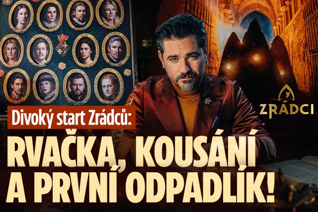 Banner ke žhavému tématu: Divoký start Zrádců: Rvačka o kladivo, ...