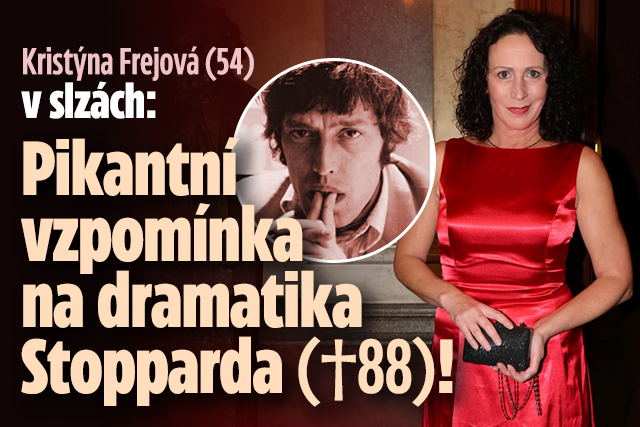 Banner ke žhavému tématu: Kristýna Frejová v slzách: Pikantní ...