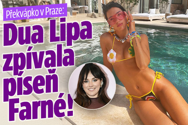 Dua Lipa zazpívala píseň Farné: Překvapená reakce Ewy!