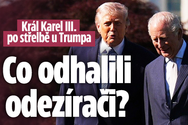 Banner ke žhavému tématu: Král Karel III. po střelbě u Trumpa: Co ...