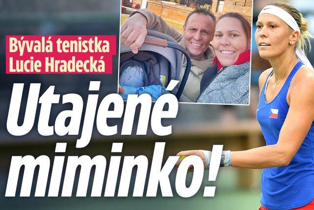 Banner ke žhavému tématu: Bývalá tenistka Hradecká září: Utajené ...