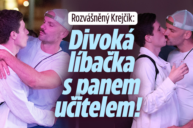 Vášnivý Krejčík: Žhavé polibky s panem učitelem!