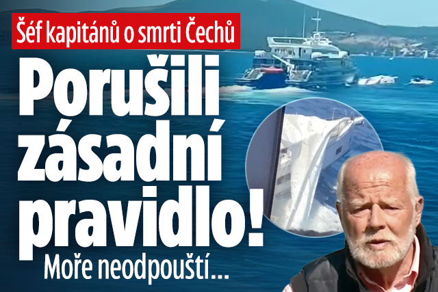 Banner ke žhavému tématu: Šéf kapitánů o smrti Čechů: Porušili ...