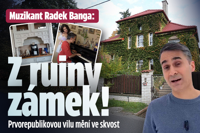 Banner ke žhavému tématu: Muzikant Radek Banga: Prvorepublikovou ...