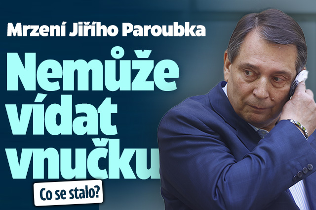 Mrzení expremiéra Jiřího Paroubka: Nemůže vídat vnučku