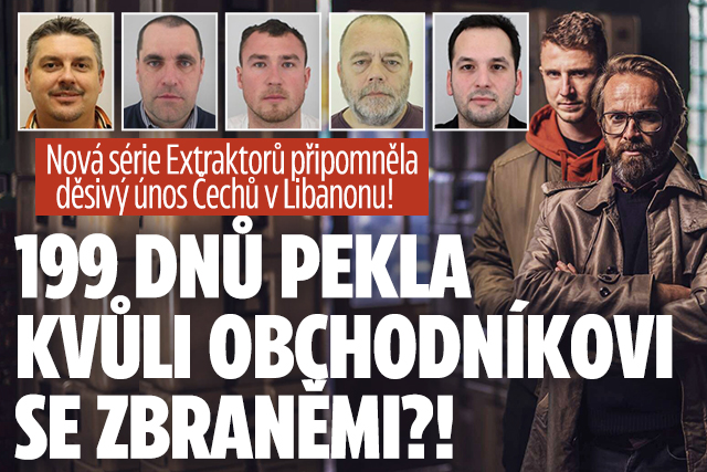 Banner ke žhavému tématu: Seriál Extraktoři: Únos Čechů v ...