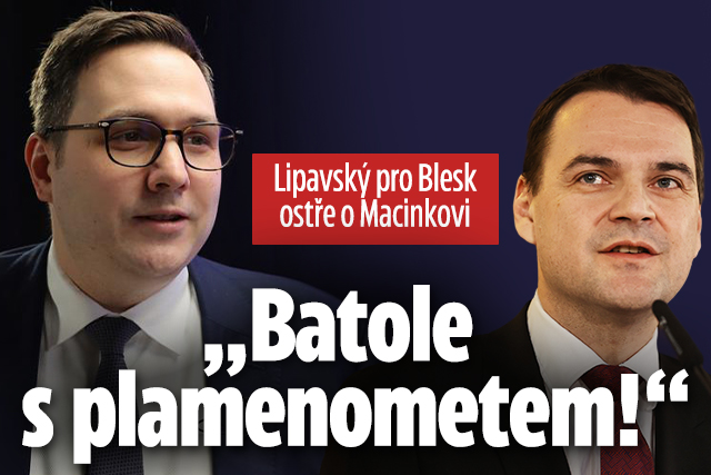 Banner ke žhavému tématu: Lipavský se pustil do Macinky: „Batole ...