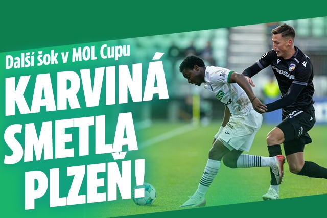 Banner ke žhavému tématu: Další šok v MOL Cupu: Karviná smetla ...
