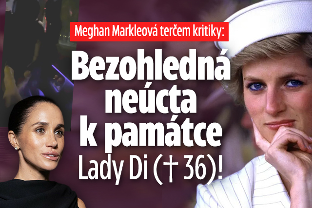 Banner ke žhavému tématu: Meghan Markleová terčem kritiky: ...