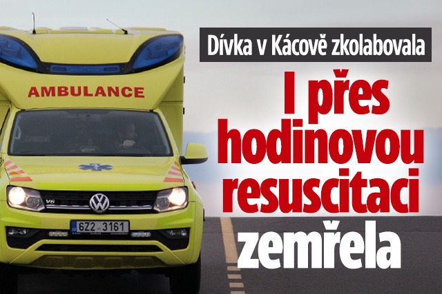 Banner ke žhavému tématu: Dívka v Kácově zkolabovala: I přes ...