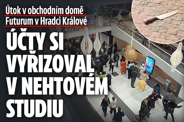 Banner ke žhavému tématu: Detaily útoku v Hradci: Řež v nehtovém ...