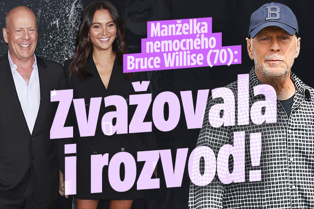 Banner ke žhavému tématu: Manželka nemocného Bruce Willise: ...