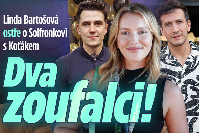 Banner ke žhavému tématu: Linda Bartošová ostře o Solfronkovi s ...