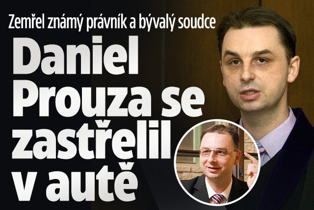 Zemřel právník a bývalý soudce: Prouza se zastřelil v autě